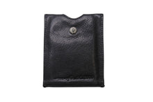 画像をギャラリービューアに読み込む, CHROME HEARTS LAマックスフィールド限定 クロムハーツ カードケース ブラック レザー 美品 中古 4b001791 