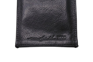 CHROME HEARTS LAマックスフィールド限定 クロムハーツ カードケース ブラック レザー 美品 中古 4b001791 