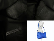 Load image into Gallery viewer, 極美品 BALENCIAGA バレンシアガ NEO CAGOLE CITY ネオ カゴール シティ 2WAY ハンドバッグ ショルダーバッグ 792896 ブルー 中古 4b001795