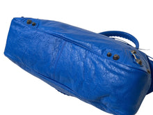 Load image into Gallery viewer, 極美品 BALENCIAGA バレンシアガ NEO CAGOLE CITY ネオ カゴール シティ 2WAY ハンドバッグ ショルダーバッグ 792896 ブルー 中古 4b001795