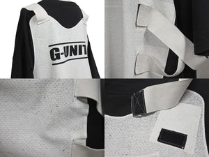 50cent G-UNIT VINTAGE ヴィンテージ 半袖Tシャツ サイズ2X ベストデザイン ドッキング ブラック ホワイト 良品 中古 4b001815