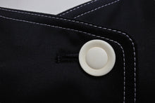 Load image into Gallery viewer, 極美品 Mademoi selle Dior マドモアゼルディオール セットアップ ジャケット スカート コットン ブラック ホワイト サイズM 中古 4b001821