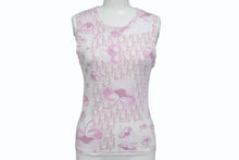 Load image into Gallery viewer, Christian Dior クリスチャンディオール タンクトップ ノースリーブ5P16155972 サイズ36 トロッター ガリアーノ期 ピンク 美品 中古 4b001826