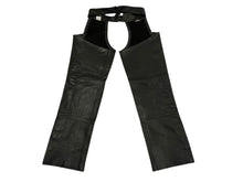 Load image into Gallery viewer, HARLEY DAVIDSON ハーレーダビッドソン レザー パンツ Chaps チャップス Genuine Leather 本革 RN103819 CA03402 サイズ L 美品 中古 4b001833