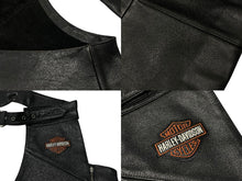 Load image into Gallery viewer, HARLEY DAVIDSON ハーレーダビッドソン レザー パンツ Chaps チャップス Genuine Leather 本革 RN103819 CA03402 サイズ L 美品 中古 4b001833