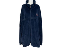 Load image into Gallery viewer, PellePelle ペレペレ ベロア セットアップ ジャージ トラックジャケット トラックパンツ 52KWC ネイビー レッド XL 美品 中古 4b001836