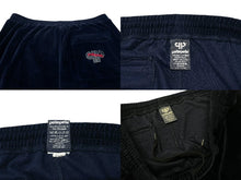 Load image into Gallery viewer, PellePelle ペレペレ ベロア セットアップ ジャージ トラックジャケット トラックパンツ 52KWC ネイビー レッド XL 美品 中古 4b001836