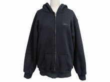Load image into Gallery viewer, CHROME HEARTS クロムハーツ ジップアップフーディー パーカー サイズS CHプラス プリント ブラック 美品 中古 4b001849