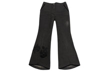 Load image into Gallery viewer, 極美品 ChristianDior クリスチャンディオール ガリアーノ期 バックロゴ デニムパンツ 5AW 5H12044801 ブラック サイズ38 中古 4b001863