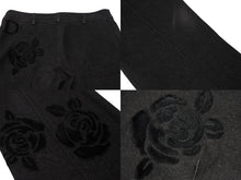Load image into Gallery viewer, 極美品 ChristianDior クリスチャンディオール ガリアーノ期 バックロゴ デニムパンツ 5AW 5H12044801 ブラック サイズ38 中古 4b001863