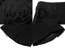 Load image into Gallery viewer, 極美品 ChristianDior クリスチャンディオール ガリアーノ期 バックロゴ デニムパンツ 5AW 5H12044801 ブラック サイズ38 中古 4b001863