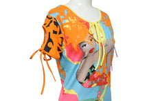 Load image into Gallery viewer, ChristianDior クリスチャンディオール グラフィックプリントTシャツ 半袖 5E16155372 05SS ジョンガリアーノ期 サイズ42 美品 中古 4b001864