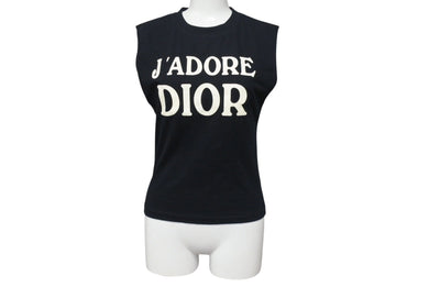 Christian Dior クリスチャンディオール J'ADORE DIOR ジャドールディオール タンクトップ 2H12155300 サイズ38 ガリアーノ期 美品 中古 4b001879
