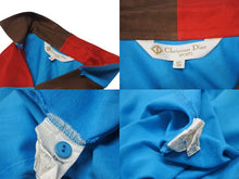 Load image into Gallery viewer, Christian Dior SPORTS クリスチャンディオール スポーツ ノースリーブ ポロシャツ N2206 サイズS マルチカラー 良品 中古 4b001880