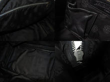 Load image into Gallery viewer, CHROME HEARTS クロムハーツ 現行型 ジムバッグ ミデュアム セメタリークロスパッチ 14パッチ スモールCHクロス ブラック 美品 中古 4b001883