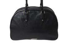Load image into Gallery viewer, CHROME HEARTS クロムハーツ 現行型 ジムバッグ ミデュアム セメタリークロスパッチ 14パッチ スモールCHクロス ブラック 美品 中古 4b001883