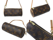 Load image into Gallery viewer, LOUIS VUITTON ルイヴィトン パピヨン30 モノグラムキャンバス ハンドバッグ 旧型 筒形 M51365 ブラウン 美品 中古 4b001907