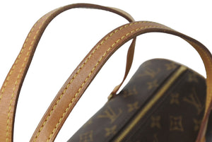 LOUIS VUITTON ルイヴィトン パピヨン30 モノグラムキャンバス ハンドバッグ 旧型 筒形 M51365 ブラウン 美品 中古 4b001907