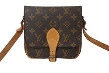 Load image into Gallery viewer, LOUIS VUITTON ルイヴィトン ミニカルトシエール ショルダーバッグ M51254 モノグラム ブラウン PVC レザー ゴールド金具 良品 中古 4b001910