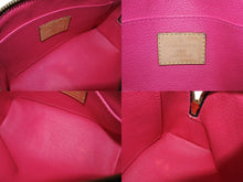 Load image into Gallery viewer, LOUIS VUITTON ルイヴィトン モノグラム マルチカラー ポシェットコスメティック M47355 ゴールド金具 ノワール ブラック 黒 中古 4b001923