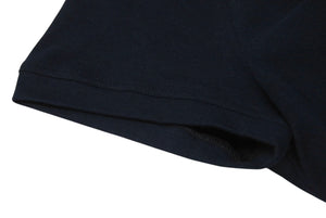 YVES SAINT LAURENT イヴサンローラン 半袖Ｔシャツ カサンドラロゴ ネイビー ブラック コットン サイズS 美品 中古 4b001946