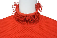 Load image into Gallery viewer, CHRISTIAN DIOR クリスチャンディオール ニット 9A13205330 ウール レーヨン ポリエステル レッド サイズ38 美品 中古 4b001959