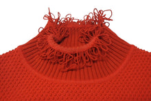 Load image into Gallery viewer, CHRISTIAN DIOR クリスチャンディオール ニット 9A13205330 ウール レーヨン ポリエステル レッド サイズ38 美品 中古 4b001959