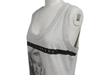 Load image into Gallery viewer, DOLCE&amp;GABBANA ドルチェアンドガッバーナ マリリンモンロー プリント タンクトップ 2006年 グレー コットン F8413T サイズ40 美品 中古 4b002074
