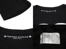 Load image into Gallery viewer, CHROME HEARTS クロムハーツ 33 Roller Skate Horseshoe L/S Tee 036-059023 ホースシュー ロゴ Tシャツ ロングスリーブ レディース 長袖 ブラック 黒 サイズ S 中古 4b002076