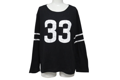CHROME HEARTS クロムハーツ 33 Roller Skate Horseshoe L/S Tee 036-059023 ホースシュー ロゴ Tシャツ ロングスリーブ レディース 長袖 ブラック 黒 サイズ S 中古 4b002076