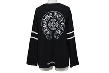 Load image into Gallery viewer, CHROME HEARTS クロムハーツ 33 Roller Skate Horseshoe L/S Tee 036-059023 ホースシュー ロゴ Tシャツ ロングスリーブ レディース 長袖 ブラック 黒 サイズ S 中古 4b002076
