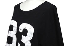 Load image into Gallery viewer, CHROME HEARTS クロムハーツ 33 Roller Skate Horseshoe L/S Tee 036-059023 ホースシュー ロゴ Tシャツ ロングスリーブ レディース 長袖 ブラック 黒 サイズ S 中古 4b002076