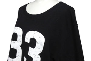 CHROME HEARTS クロムハーツ 33 Roller Skate Horseshoe L/S Tee 036-059023 ホースシュー ロゴ Tシャツ ロングスリーブ レディース 長袖 ブラック 黒 サイズ S 中古 4b002076