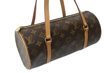 Load image into Gallery viewer, 極美品 LOUIS VUITTON ルイヴィトン パピヨン26 ハンドバッグ M51366 モノグラム PVC レザー ブラウン ゴールド金具 中古 4b002110
