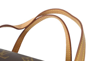 極美品 LOUIS VUITTON ルイヴィトン パピヨン26 ハンドバッグ M51366 モノグラム PVC レザー ブラウン ゴールド金具 中古 4b002110