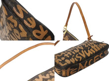 Load image into Gallery viewer, LOUIS VUITTON ルイヴィトン ポシェットアクセソワ―ル ポーチ M92193 モノグラム グラフィティ ブラウン PVC 美品 中古 4b002111