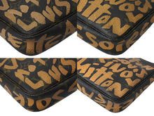 Load image into Gallery viewer, LOUIS VUITTON ルイヴィトン ポシェットアクセソワ―ル ポーチ M92193 モノグラム グラフィティ ブラウン PVC 美品 中古 4b002111