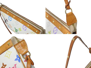 LOUIS VUITTON ルイヴィトン ポシェット アクセソワール アクセサリーポーチ M92649 モノグラム マルチカラー 村上隆 美品 中古 4b002125