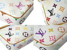 Load image into Gallery viewer, LOUIS VUITTON ルイヴィトン ポシェット アクセソワール アクセサリーポーチ M92649 モノグラム マルチカラー 村上隆 美品 中古 4b002125