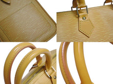 Load image into Gallery viewer, LOUIS VUITTON ルイヴィトン スピーディ25 ハンドバッグ ボストンバッグ M43019 エピレザー イエロー ゴールド金具 美品 中古 4b002127