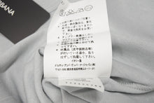 Load image into Gallery viewer, 新品未使用 DOLCE&amp;GABBANA ドルチェアンドガッバーナ DG ロゴ タンクトップ ライトグレー コットン HTJ27 サイズ38 中古 4b002132