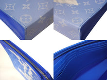 Load image into Gallery viewer, 新品同様 LOUIS VUITTON ルイヴィトン ポシェット ヴォワヤージュ クラッチバッグ モノグラム クラウズ キャンバス M45480 中古 4b002171