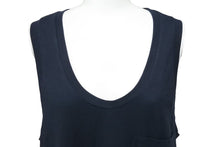 Load image into Gallery viewer, DIOR HOMME ディオール オム タンクトップ ノースリーブ 5HH3070105 胸ポケット ブラック 中古 21833