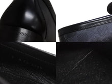 Load image into Gallery viewer, 極美品 LOUIS VUITTON ルイヴィトン ダミエグラフィットローファー 1A4OL4 レザー ブラック グレー サイズ9 中古 4b002184