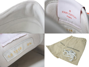 LOUIS VUITTON ルイヴィトン オリライン スニーカー LD1210 ヴァージル期 キャンバス イエロー マルチカラー サイズ8.5 美品 中古 4b002185