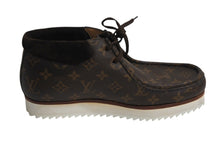 Load image into Gallery viewer, LOUIS VUITTON ルイヴィトン NIGO アンクルブーツ LVモッズ 1A81EA モノグラム ブラウン サイズ9 美品 中古 4b002187