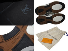 Load image into Gallery viewer, 新品未使用 LOUIS VUITTON ルイヴィトン トレイルライン レザーローカットスニーカー FD0230 モノグラム ホワイト ブラウン 8.5 中古 4b002194