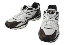 Load image into Gallery viewer, 新品未使用 LOUIS VUITTON ルイヴィトン トレイルライン レザーローカットスニーカー FD0230 モノグラム ホワイト ブラウン 8.5 中古 4b002194