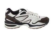 Load image into Gallery viewer, 新品未使用 LOUIS VUITTON ルイヴィトン トレイルライン レザーローカットスニーカー FD0230 モノグラム ホワイト ブラウン 8.5 中古 4b002194
