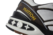 Load image into Gallery viewer, 新品未使用 LOUIS VUITTON ルイヴィトン トレイルライン レザーローカットスニーカー FD0230 モノグラム ホワイト ブラウン 8.5 中古 4b002194